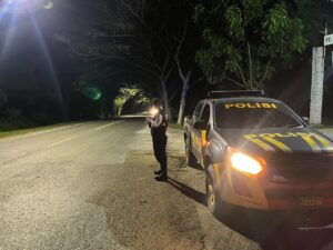 Patroli Presisi Blue Light Polres Batu Bara Amankan Malam di Wilayah PT Socfin