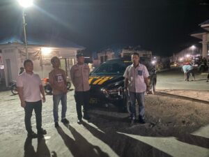 Patroli Polsek Labuhan Ruku Jaga Kamtibmas di Malam Hari