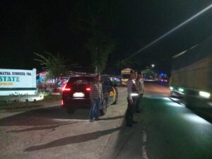 Polsek Lima Puluh Patroli Mobile Cegah Tawuran dan Gangguan Kamtibmas
