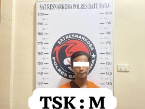 Satres Narkoba Polres Batu Bara Tangkap Pengedar Sabu di Desa Suka Maju