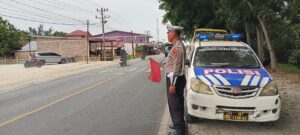Patroli Kibas Bendera dan Video Situasi Arus Lalu Lintas di Kabupaten Batu Bara