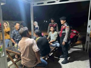 Sat Samapta Polres Batu Bara Lakukan Cooling System di Desa Tanah Merah