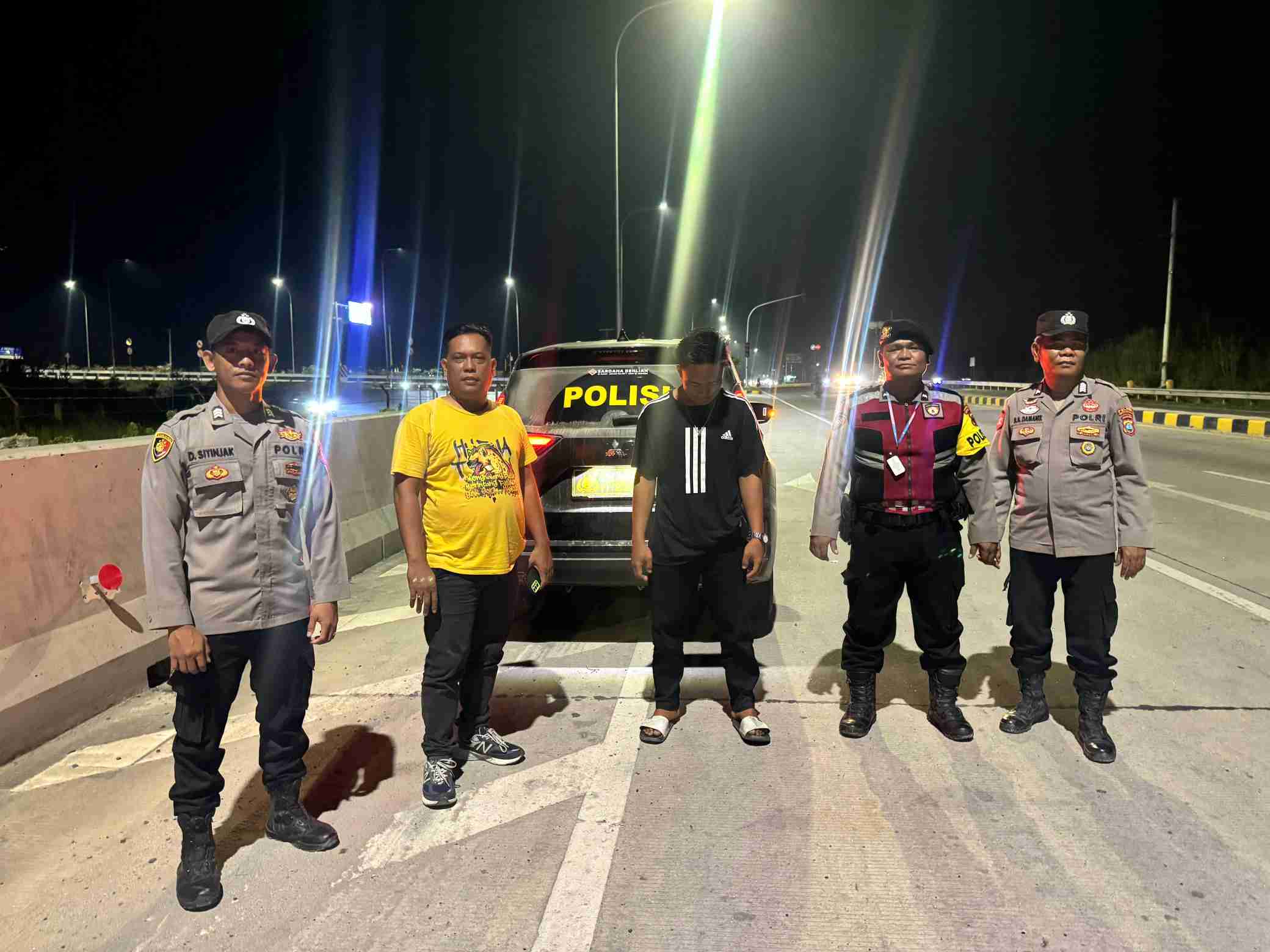 Sat Samapta Polres Batu Bara Patroli KRYD, Jaga Keamanan Titik Rawan