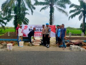 Polsek Medang Deras Gelar Bakti Religi Sambut Hari Bhayangkara ke-79