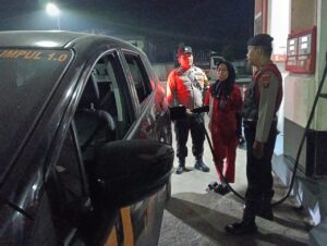 Patroli Subuh Polsek Lima Puluh Jaga Kamtibmas di Kecamatan Lima Puluh
