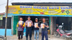 Kanit Binmas Polsek Medang Deras Sosialisasikan Layanan Call Center 110
