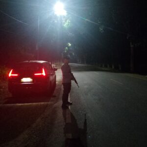 Polsek Lima Puluh Patroli Malam, Antisipasi Balap Liar dan Tawuran