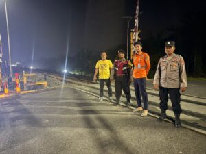 Polsek Medang Deras Laksanakan Patroli Malam, Cegah Kejahatan dan Gangguan Kamtibmas