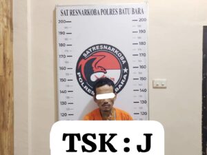 Sat Resnarkoba Polres Batu Bara Bekuk Tersangka Pengedar Shabu di Desa Bulan-Bulan