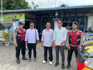 Sat Sabhara Polres Batu Bara Patroli dan Sambangi Desa di Kecamatan Indrapura