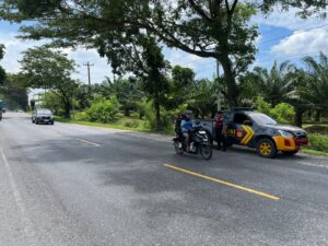 Patroli Presisi Polres Batu Bara Amankan Jalinsum Perkebunan Tanah Gambus