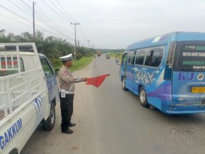 Sat Lantas Polres Batu Bara Sukses Tertibkan Lalin dan Tekan Angka Kecelakaan