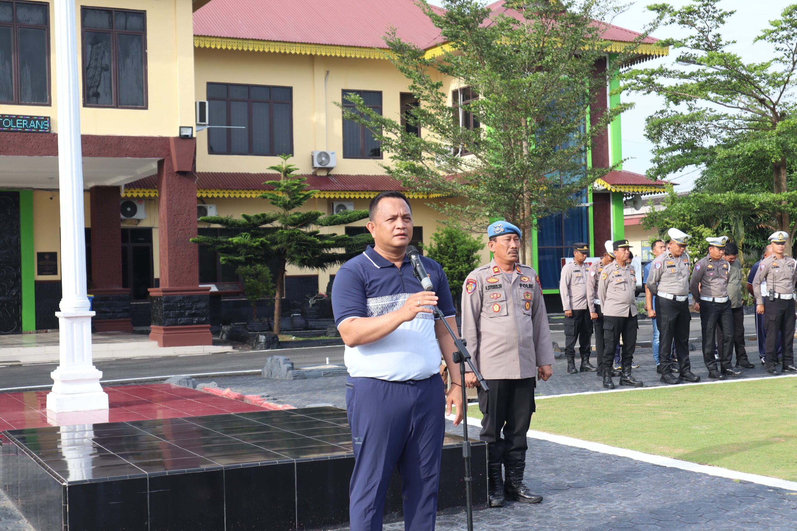 Kapolres Batu Bara Tekankan Pentingnya Manajemen Stres untuk Personelnya
