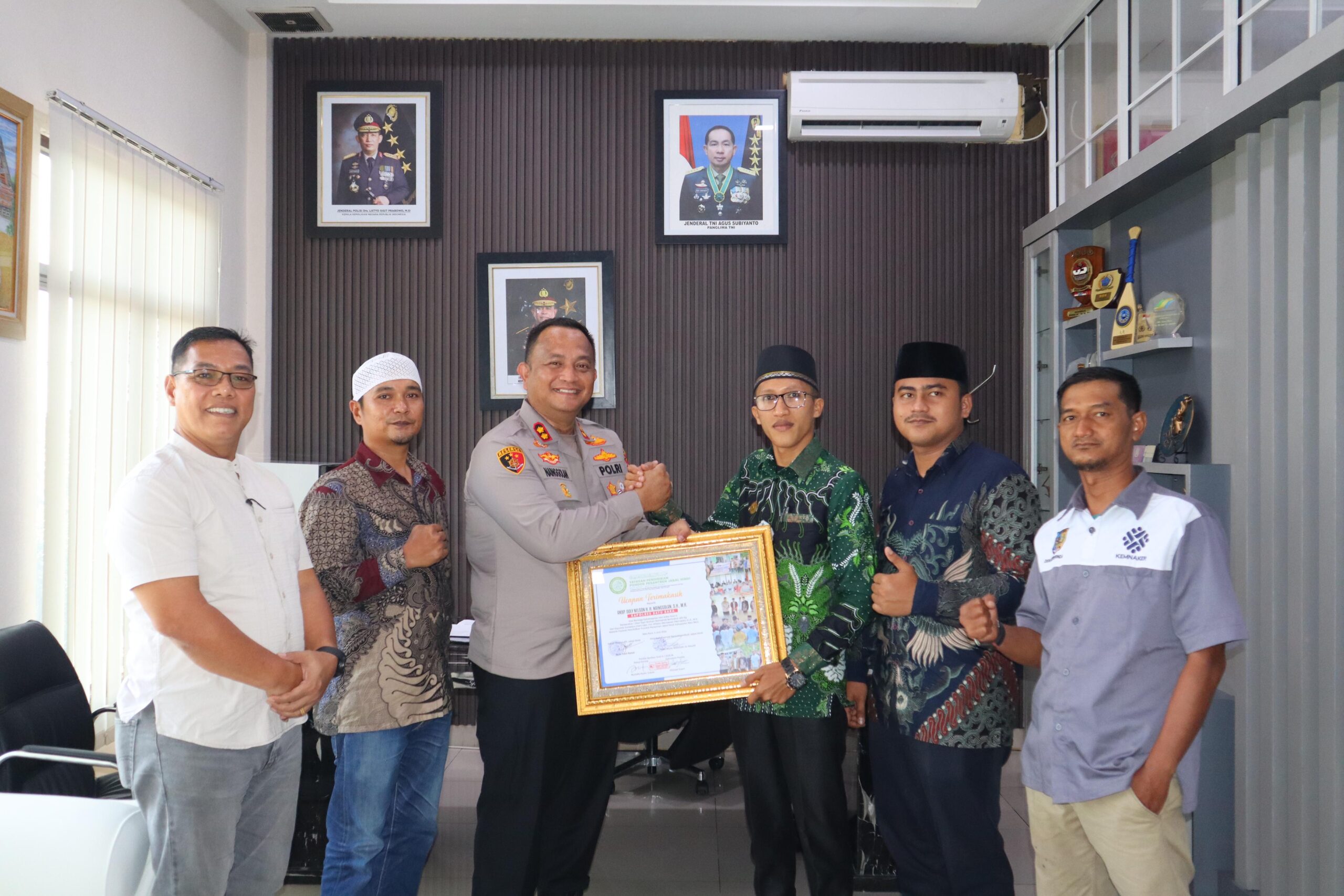 Polres Batu Bara dan Pondok Pesantren Nurul Hidayah Jabal Hindi Jalin Kolaborasi Jaga Kamtibmas