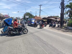 Satlantas Polres Batu Bara Atur Arus Lalu Lintas, Tekan Angka Pelanggaran dan Kecelakaan