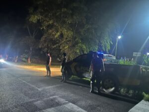 Polres Batu Bara Patroli Blue Light Roda Empat, Jamin Keamanan Jalinsum Limapuluh