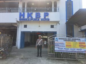 Sat Lantas Polres Batu Bara Amankan Ibadah Minggu di Empat Gereja