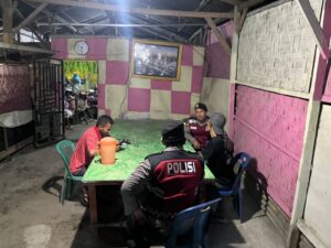 Sat Samapta Polres Batu Bara Lakukan Patroli “Cooling System” di Warung Pak Agus