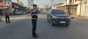 Sat Samapta Polres Batu Bara Amankan Pagi Hari dengan Strong Point