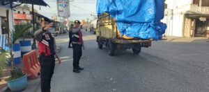 Sat Samapta Polres Batu Bara Amankan Pagi Hari dengan Strong Point