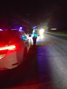 Patroli Blue Light Polres Batu Bara Jaga Keamanan Jalinsum Dini Hari