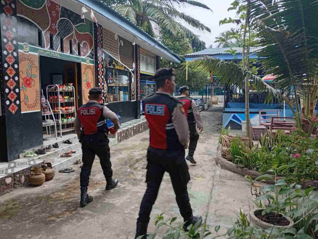 Personil Sat Samapta Polres Batu Bara Amankan Objek Wisata, Ciptakan Situasi Kondusif