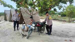 Polsek Indrapura Amankan Objek Wisata Pantai Datuk, Jamin Liburan Aman dan Nyaman