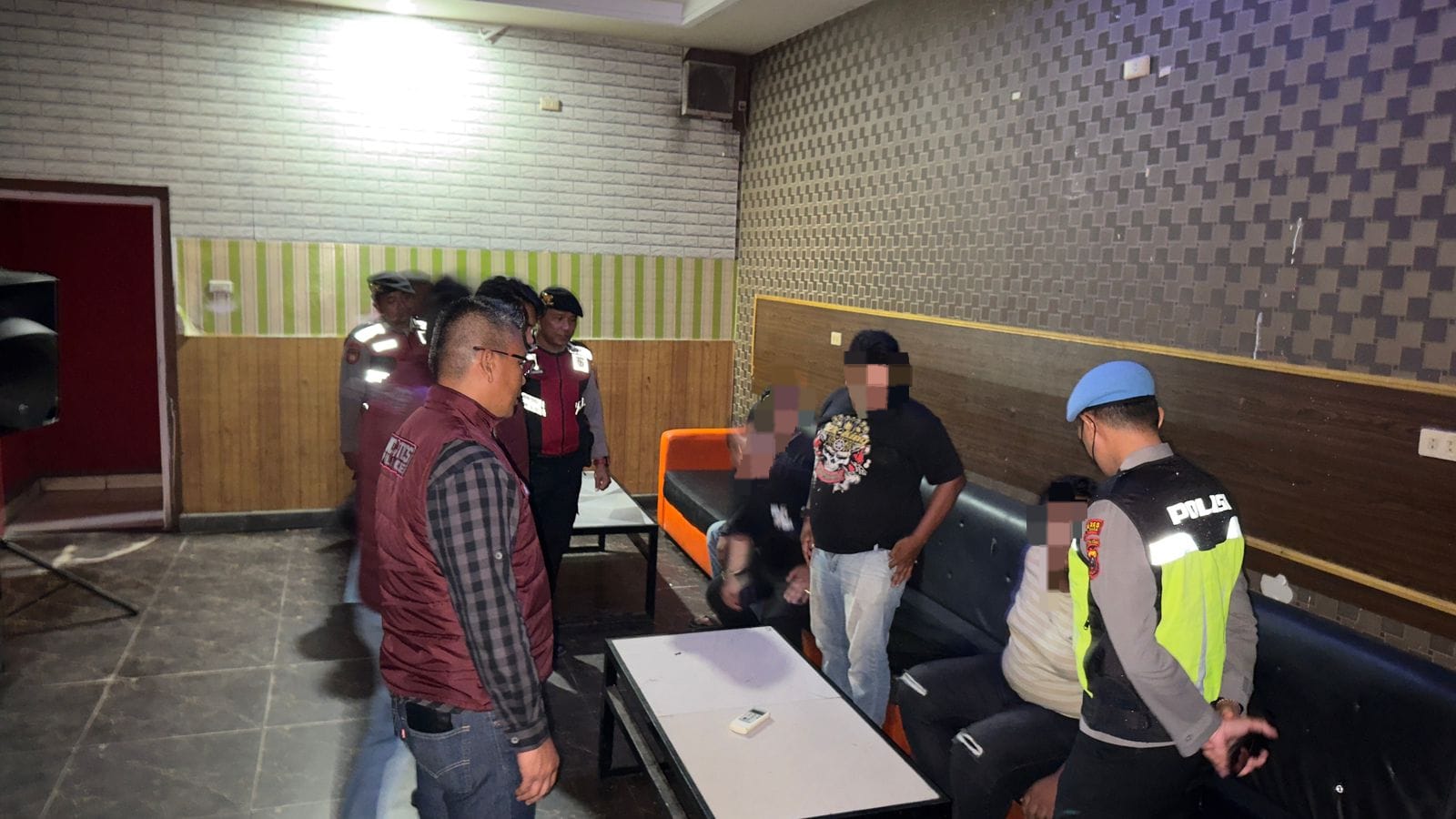 Kanit II Sat Resnarkoba Polres Batu Bara IPDA Harry P Putra, S.H Razia di Tempat Hiburan Malam: Keamanan Terkendali