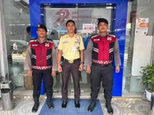 Patroli Presisi Polres Batu Bara Amankan Sekitar Perbankan di Indrapura