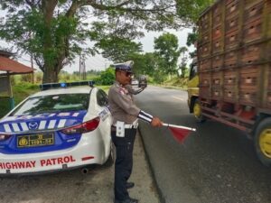 Satlantas Polres Batu Bara Tingkatkan Keamanan Lalu Lintas Melalui Patroli Preventif