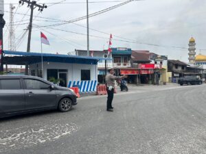 Sat Lantas Polres Batu Bara Atur Arus Lalu Lintas, Tekan Angka Pelanggaran dan Kecelakaan