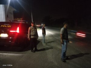 Polsek Indrapura Patroli Antisipasi Gangguan Kamtibmas di Malam Hari