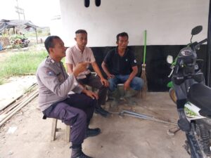 Sat Binmas Polres Batu Bara Jaga Harkamtibmas Lewat Sambang dan Cooling System