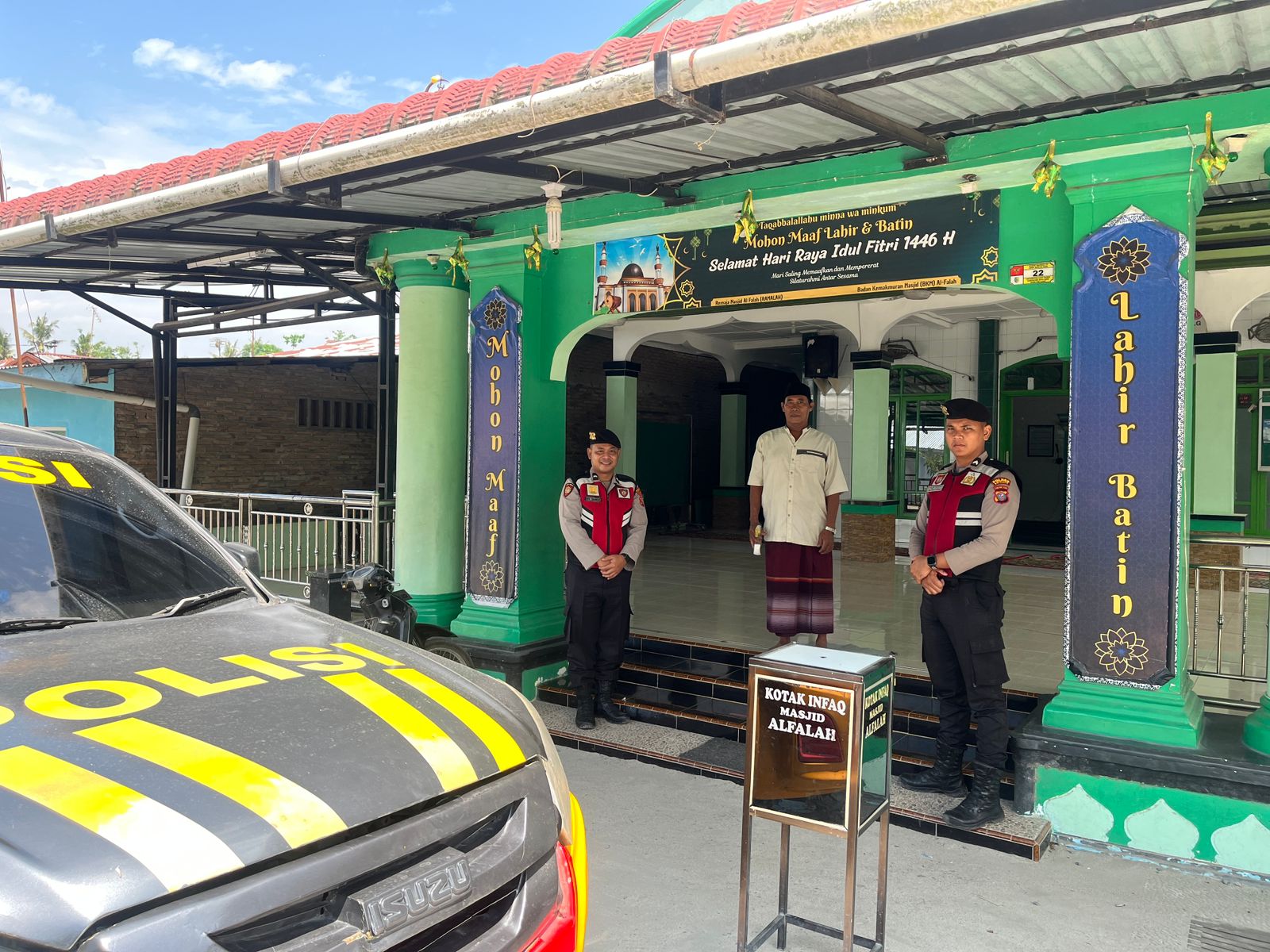 Sat Samapta Polres Batu Bara Tingkatkan Patroli dan Pengamanan Tempat Ibadah