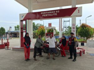 Kanit Samapta Polsek Medang Deras Sosialisasikan Pencegahan Kejahatan Jalanan di Kelurahan Pangkalan Dodek
