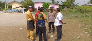 Polsek Medang Deras Dukung Program Ketahanan Pangan dengan Tanam Jagung