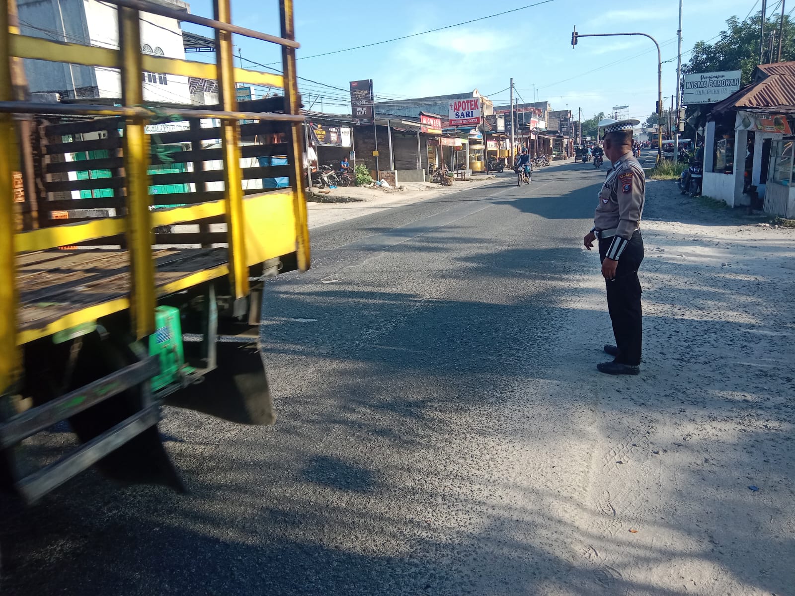 Satlantas Polres Batu Bara Atur Lalu Lintas di Sejumlah Titik Rawan