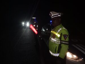 Patroli Blue Light Polres Batu Bara Sukses Ciptakan Kamseltibcarlantas Aman dan Kondusif