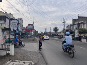 Strong Point, Samapta Polres Batu Bara Tingkatkan Keamanan dan Kelancaran Lalu Lintas