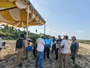 Pengecekan Kesiapan Lokasi Penanaman Jagung Serentak di PT BSP