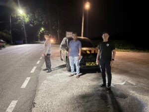 Patroli Mobile Polsek Lima Puluh Jaga Kondusifitas Wilayah