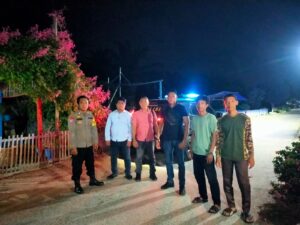 Patroli Malam Polsek Indrapura Cegah Kejahatan 3C di Batu Bara