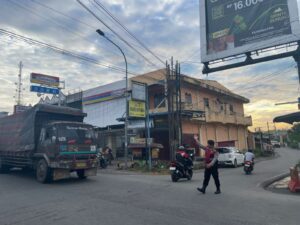 Satuan Samapta Polres Batu Bara Tingkatkan Keamanan dengan Strong Point Pagi