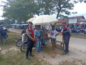Satuan Samapta Polres Batu Bara Lakukan Patroli dan Himbauan Kamtibmas