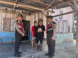 Sat Samapta Polres Batu Bara Tebar Kebaikan di Jumat Barokah