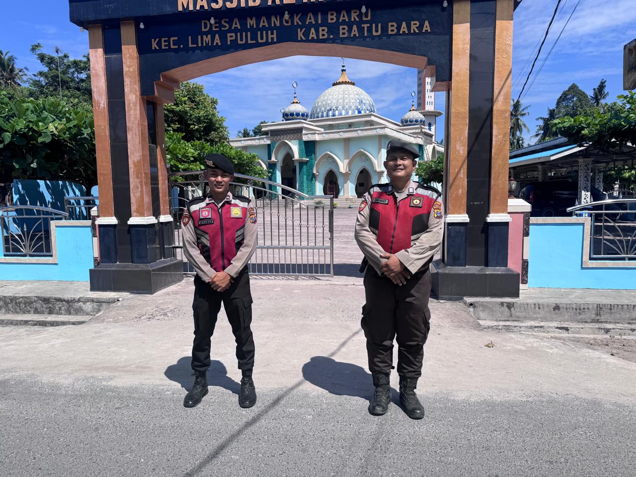 Sat Samapta Polres Batu Bara Jaga Keamanan Tempat Ibadah