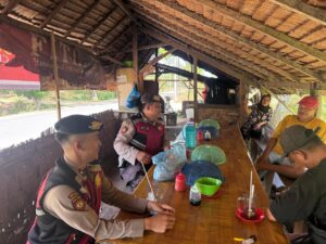 Sat Samapta Polres Batu Bara Jaga Kondusifitas di Desa Simpang Gambus dengan Patroli dan Himbauan Kamtibmas