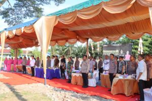 Polres Batu Bara Ikuti Zoom Meeting Kunker Kapolri dan Groundbreaking SPPG