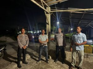 Polsek Medang Deras Tingkatkan Patroli Malam Cegah Kejahatan