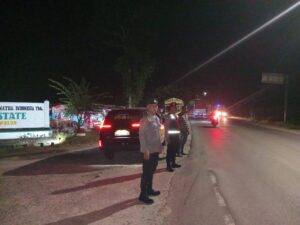 Polsek Lima Puluh Intensifkan Patroli Malam Cegah Tawuran dan Kejahatan Jalanan